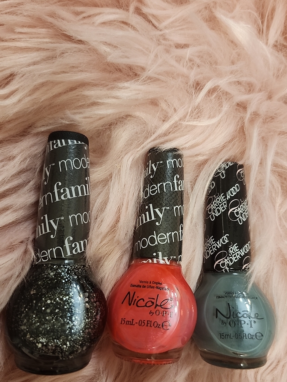 Brand New 3CT BUNDLE NICOLE By OPI ASSORTED NAIL LACQUER